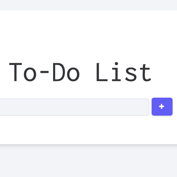 Simple To-Do List